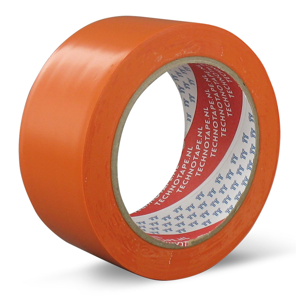 Bouwtape PVC - Orange pro